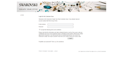 Desktop Screenshot of customerarea.create-your-style.com